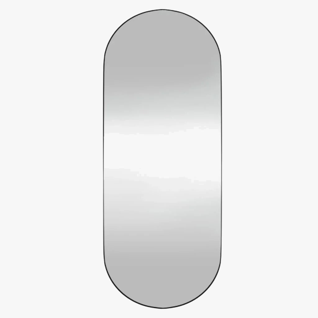 miroir mural ovale en verre pour décoration intérieure moderne