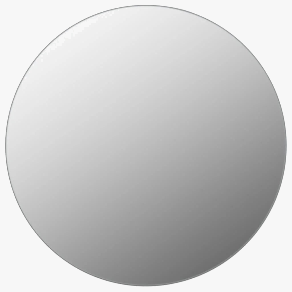 miroir mural rond en verre pour décoration intérieure