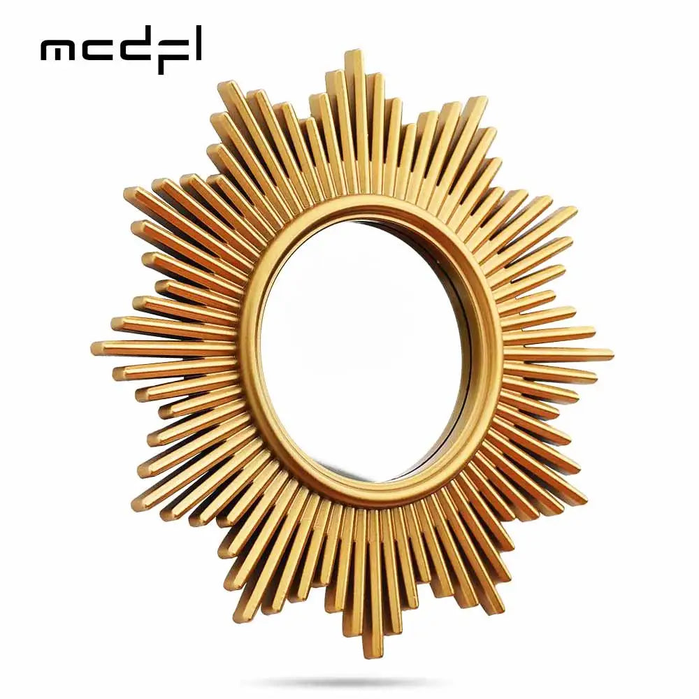 miroir soleil élégant décoration murale vintage esthétique et design