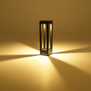 Moderne en aluminium noir extérieur jardin décoration pelouse lampe Villa cour tourisme paysage domaine Rural Led pilier lumières