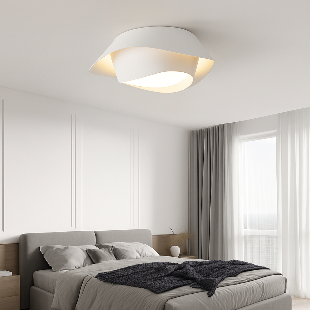 Moderne et Simple Art nordique créativité lait blanc livre chambre plafonnier ménage Restaurant suspension - vue 4 sur 9