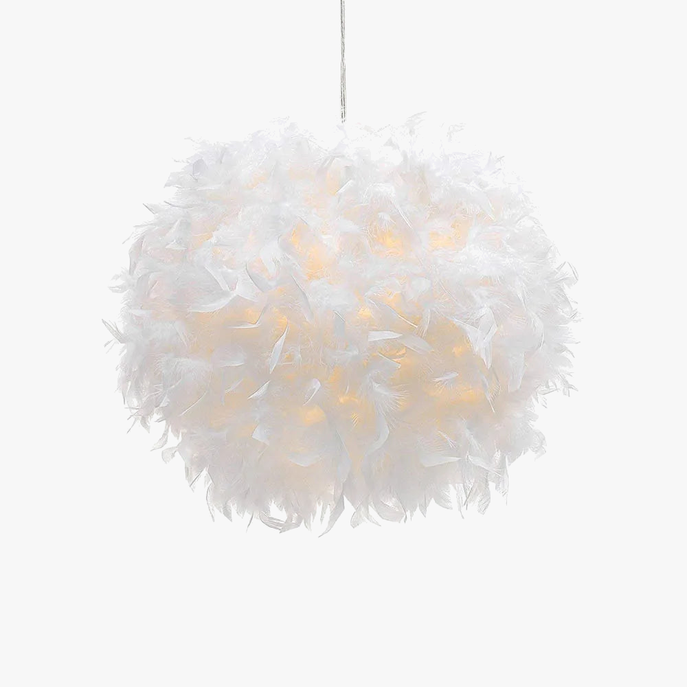 Moderne Nordique Plume Suspension Lumières Lampe À Suspension LED Lustre Vintage Loft Décor Salle à manger Cuisine Maison Luminaires