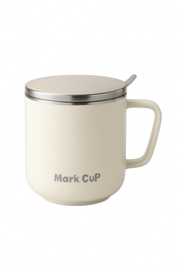 Mug café acier inoxydable 400ml avec couvercle étanche