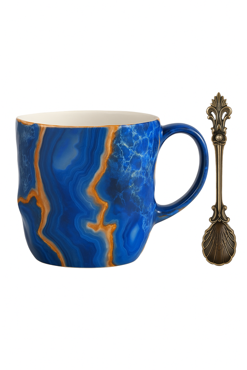 Mug café effet cristal élégant déco maison bureau