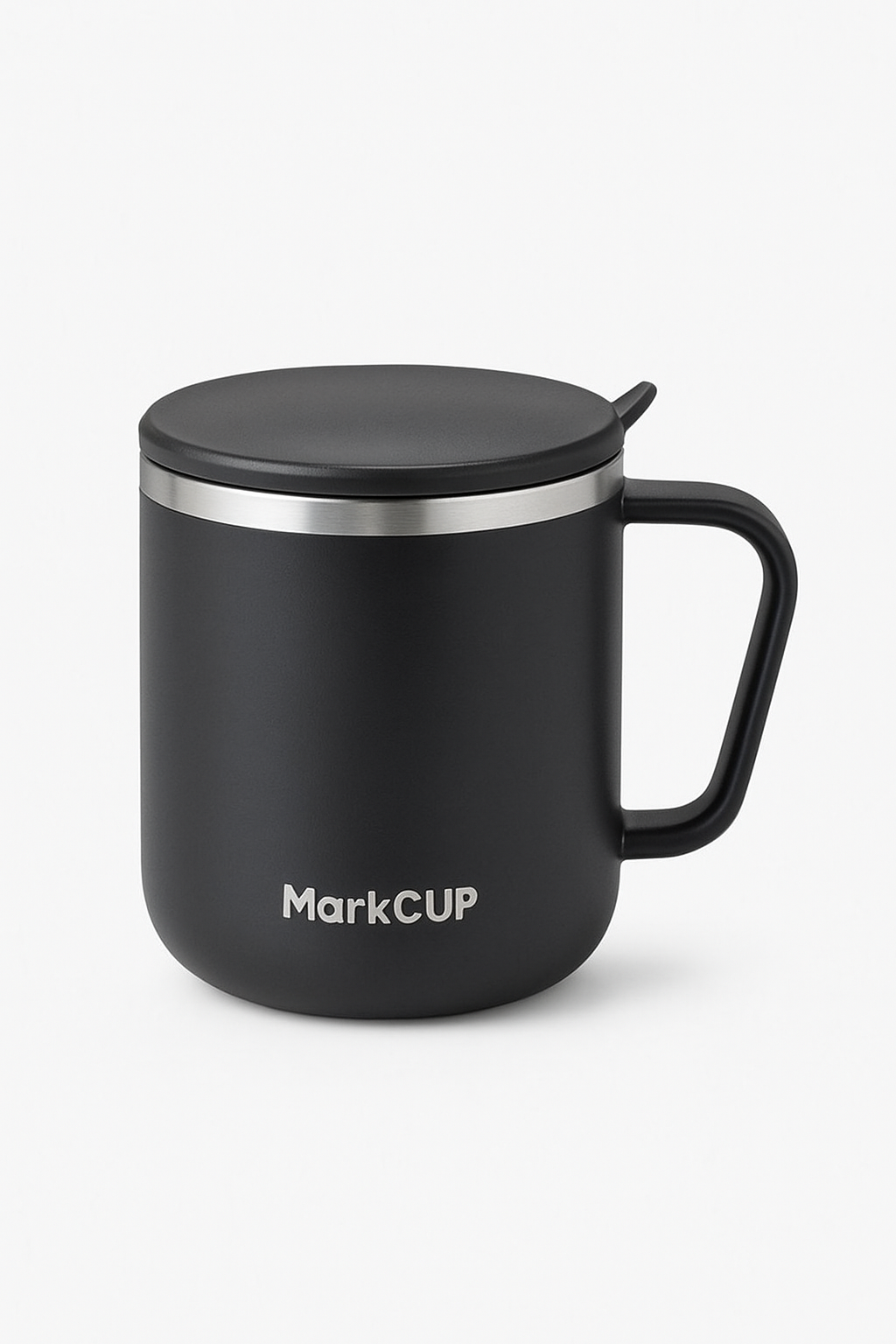 Mug café inox 304 400ml avec couvercle étanche