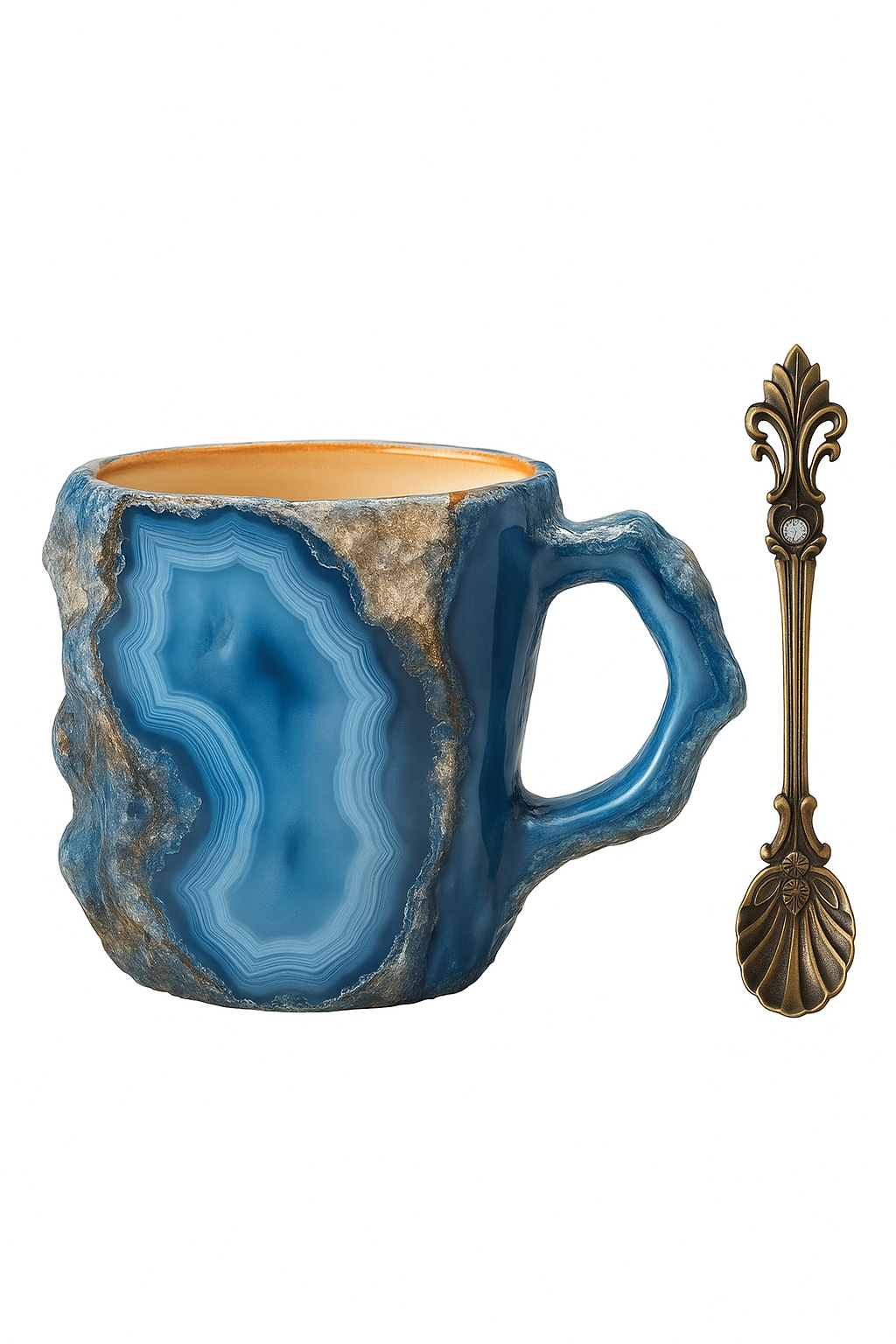 Mug café relief élégant style américain tasse design