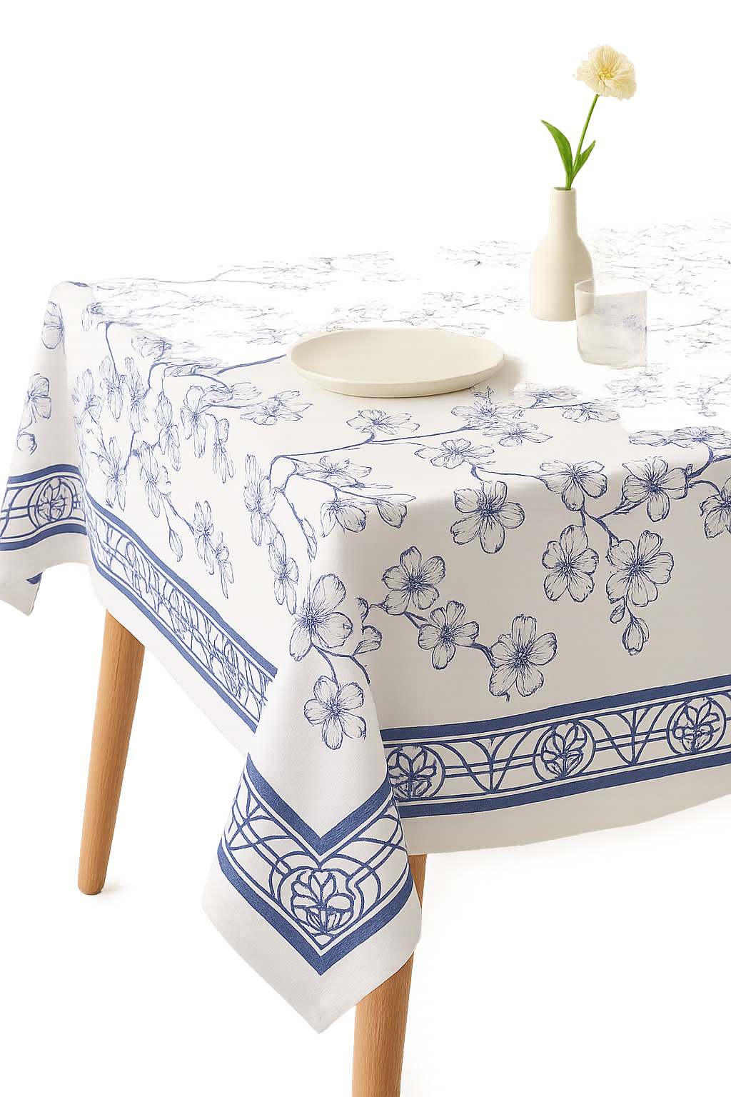 Nappe de table imperméable motif géométrique style moderne - vue 3 sur 2