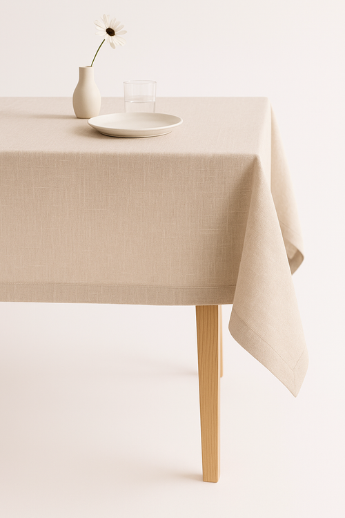 Nappe de table style japonais polyester lavable decoratif reuseable - vue 2 sur 2