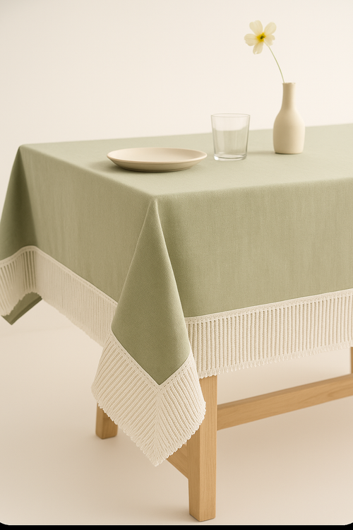 Nappe dentelle style français motif pluie de météores