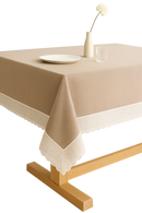 Nappe dentelle style français motif pluie de météores