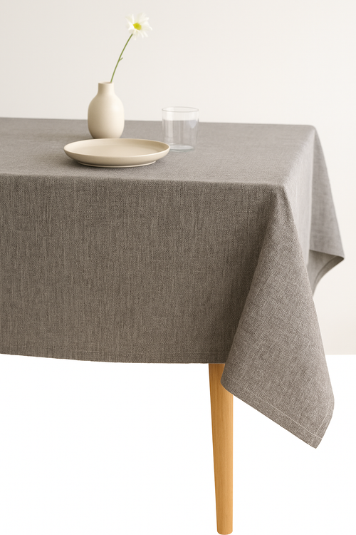 Nappe impermeable tissu style campagnard anti taches infroissable