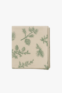 Nappe style américain motif feuilles imperméable table cuisine