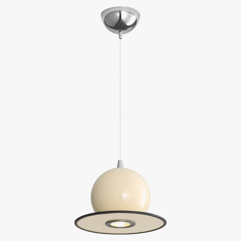 Suspension boule rouge vert Beige métal Style chambre salle à manger cordon réglable