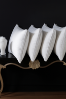 oreiller hypoallergénique en duvet d'oie avec housse 1200 fils