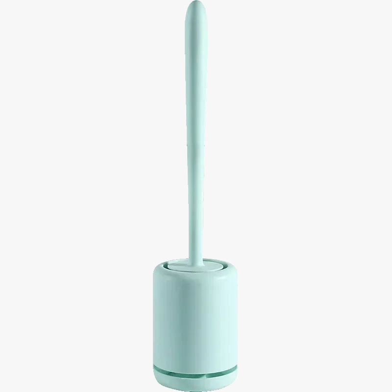 outil de nettoyage brosse de toilette avec support mural pratique