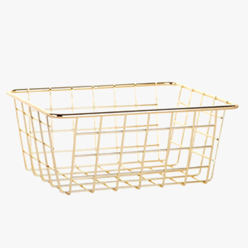 panier de rangement en fer pour toutes les pièces