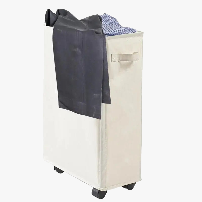 panier à linge pliable avec couvercle pour rangement pratique