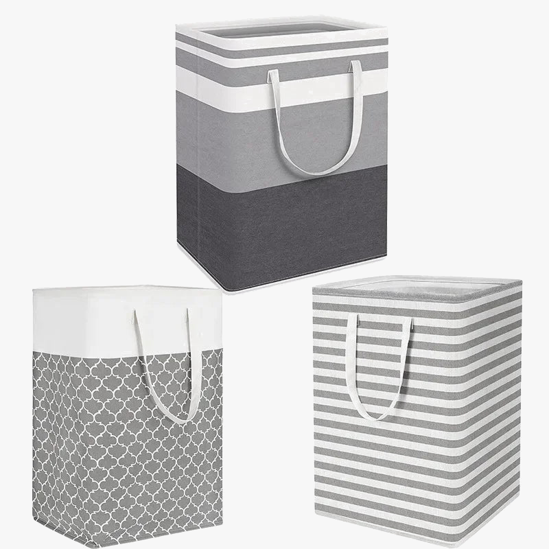 panier à linge pliable en tissu imperméable grande capacité