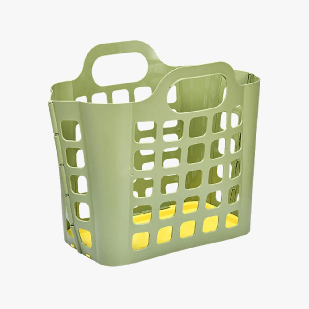 panier à linge pliable mural pour rangement de vêtements