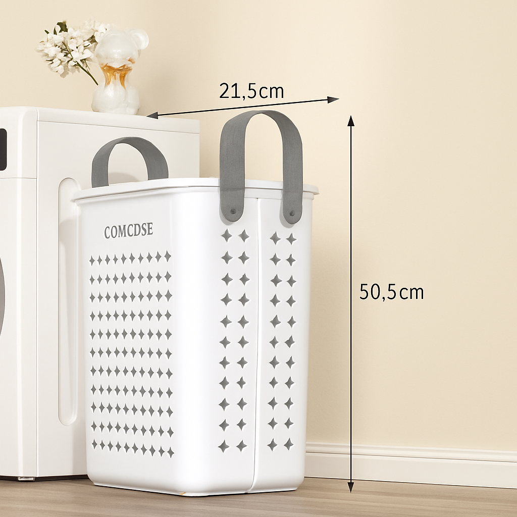 panier pliable multifonctionnel avec roulettes grande capacité rangement pratique - vue 6 sur 14