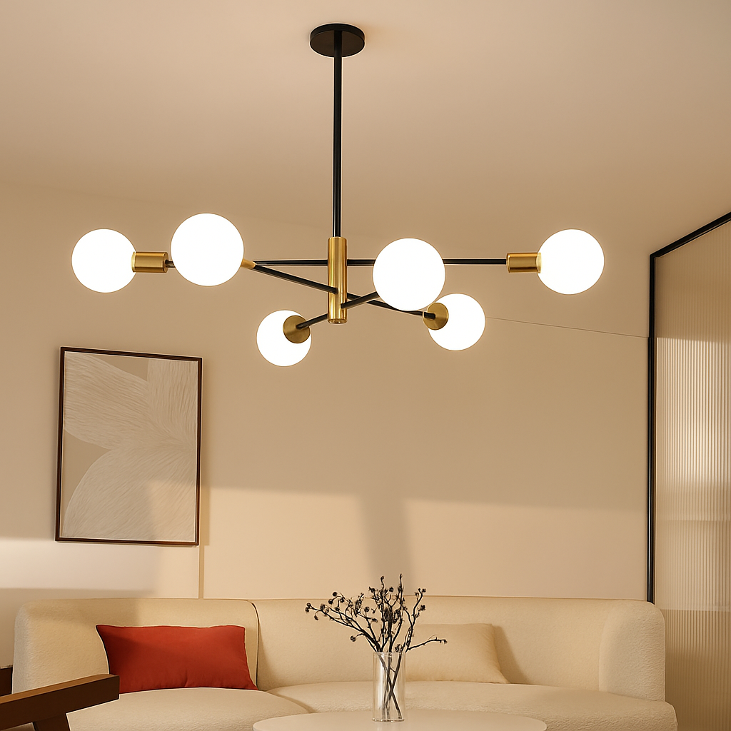 Plafond moderne suspension luminaire E27 lustre suspension lampe chambre salle à manger salon pour la décoration de la maison éclairage intérieur - vue 5 sur 8