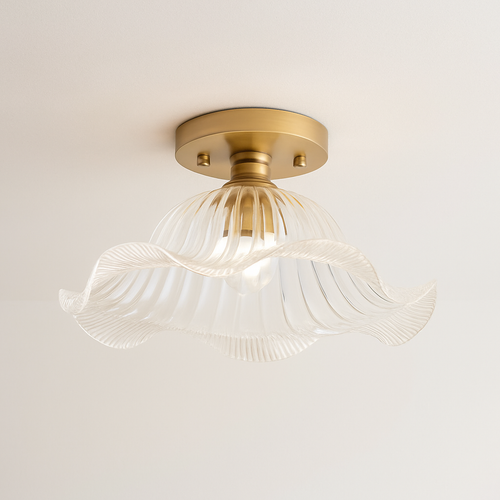 plafonnier en verre nordique rétro loft vintage moderne abat-jour - vue 12 sur 26