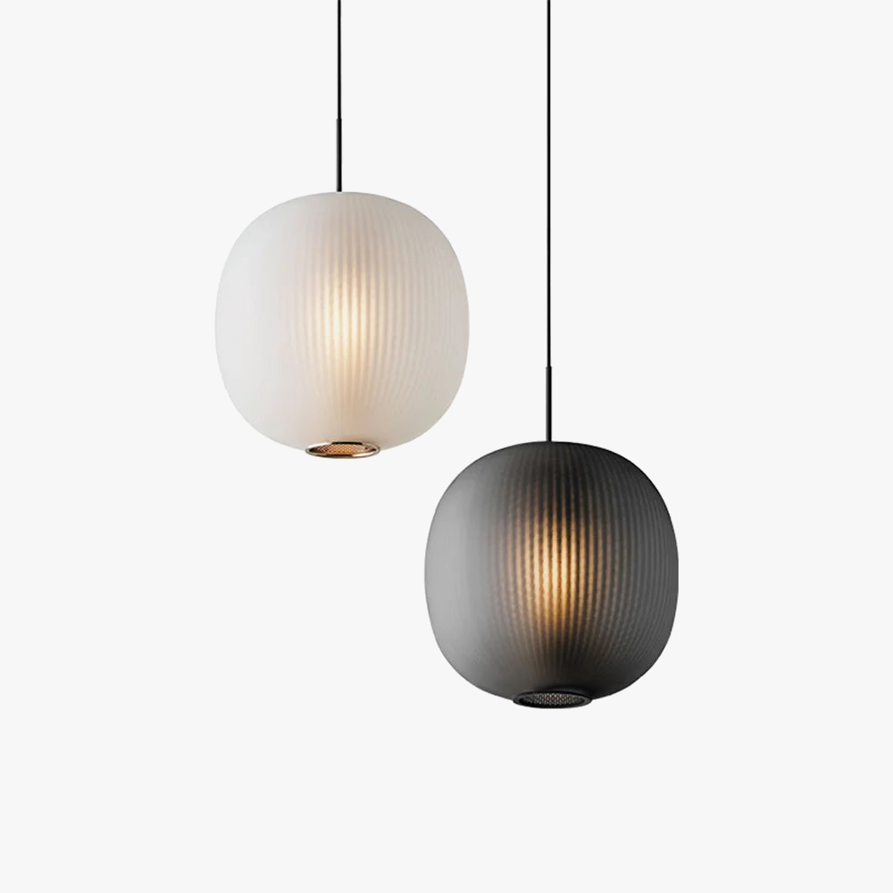 Suspension Led à bulles de verre colorées au Design post-moderne