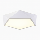 Plafonnier LED design géométrique en diamant