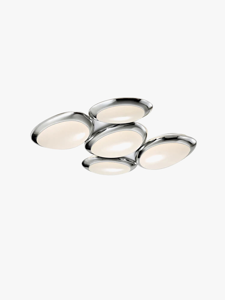 plafonnier led intelligent design moderne en forme de galets