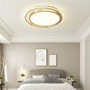 Plafonnier led moderne avec télécommande design simple