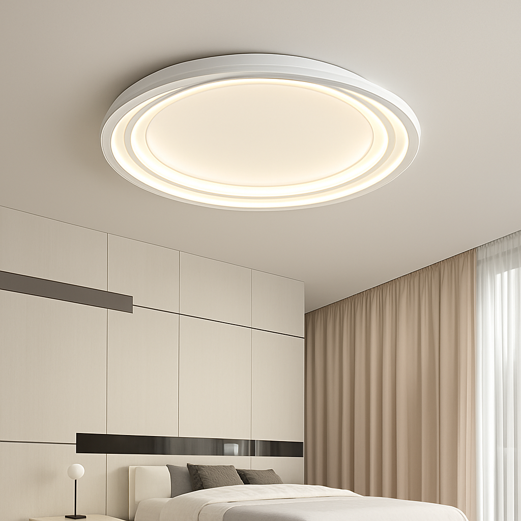 plafonnier led moderne élégant pour décoration intérieure lumineuse - vue 3 sur 16
