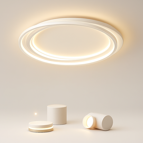 plafonnier led moderne élégant pour décoration intérieure lumineuse