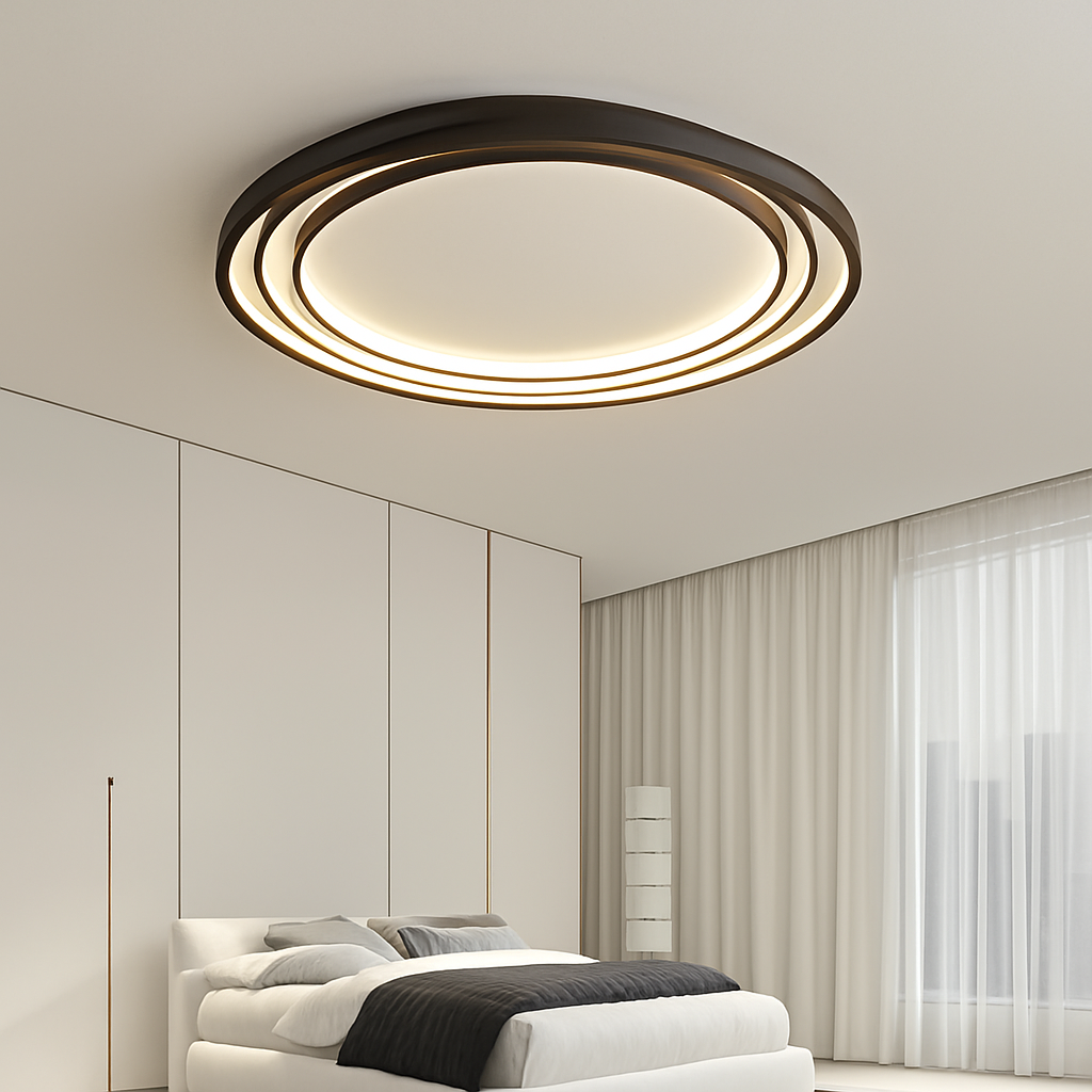 plafonnier led moderne élégant pour décoration intérieure lumineuse - vue 5 sur 16