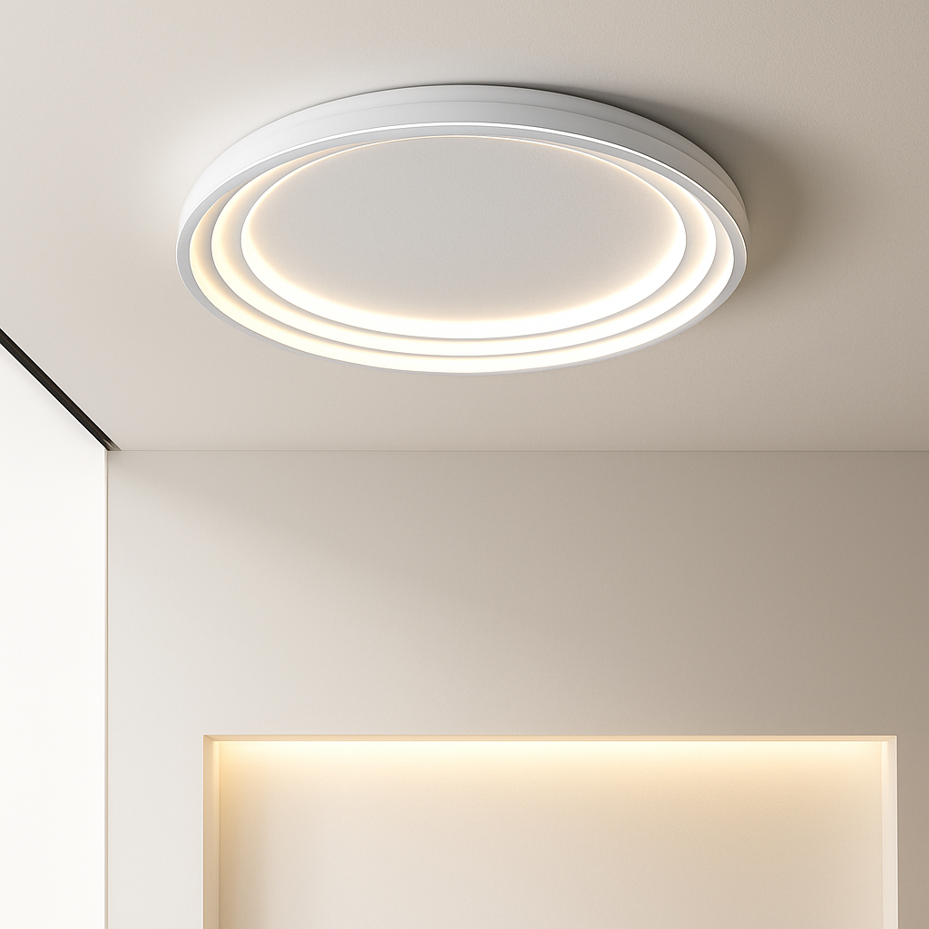 plafonnier led moderne élégant pour décoration intérieure lumineuse - vue 6 sur 16