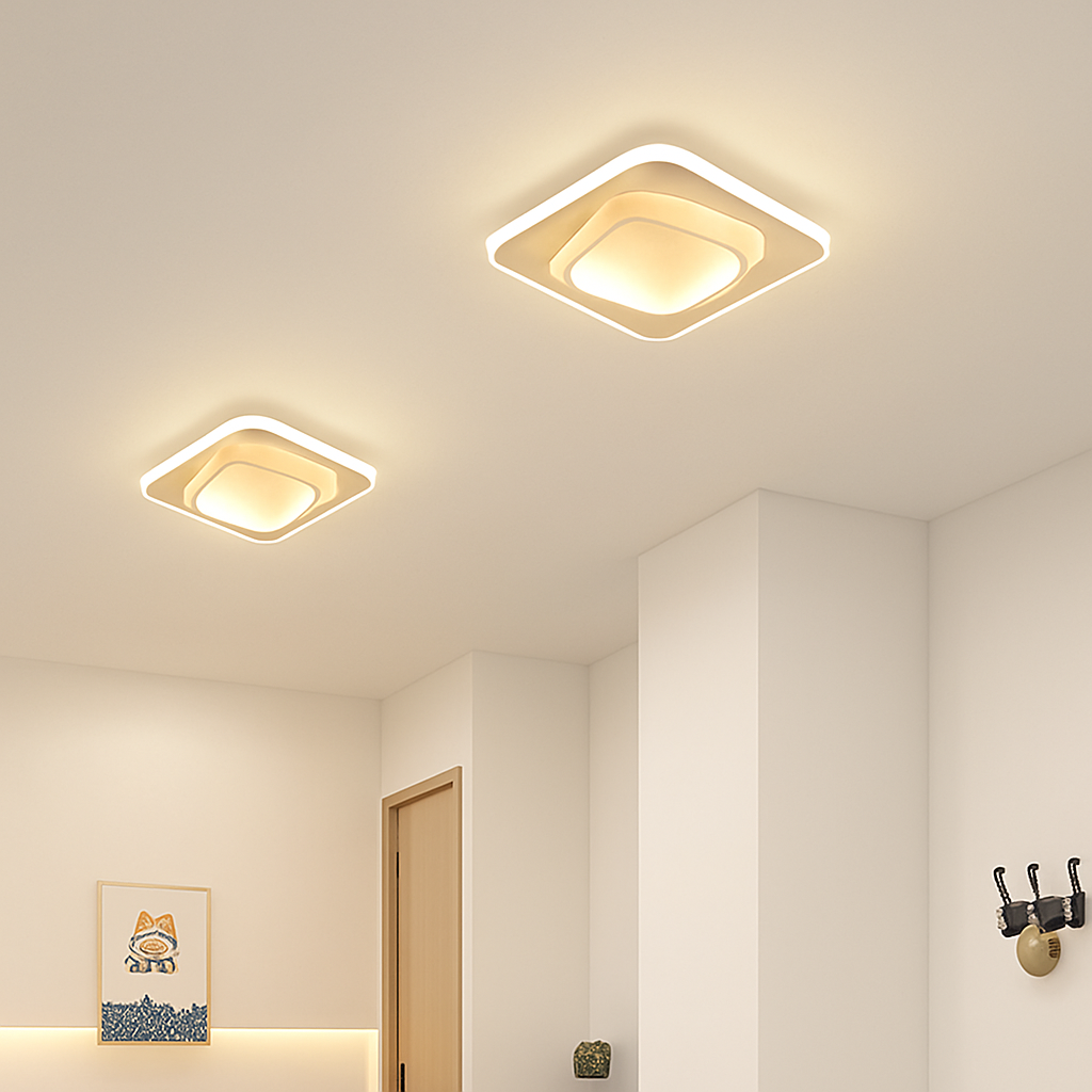 plafonnier led moderne pour un éclairage intérieur élégant - vue 3 sur 22