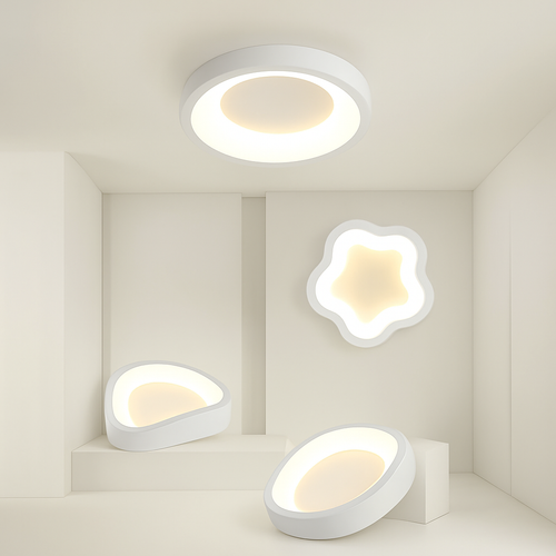 plafonnier led nordique pour décoration intérieure élégante - vue 3 sur 28