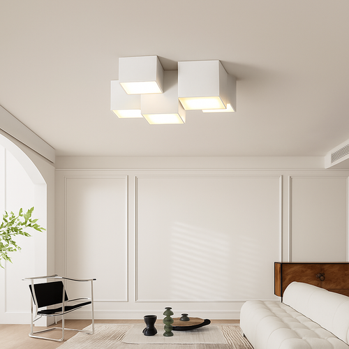 plafonnier led rectangle protection des yeux spot magique