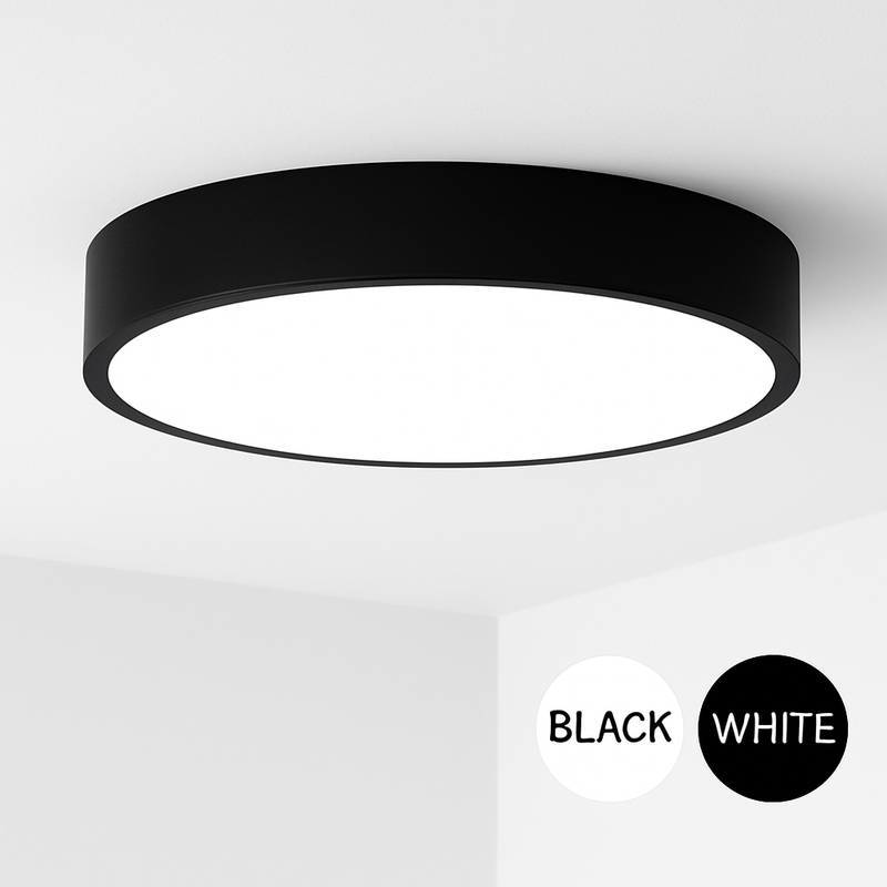 Plafonnier LED simpliste rond