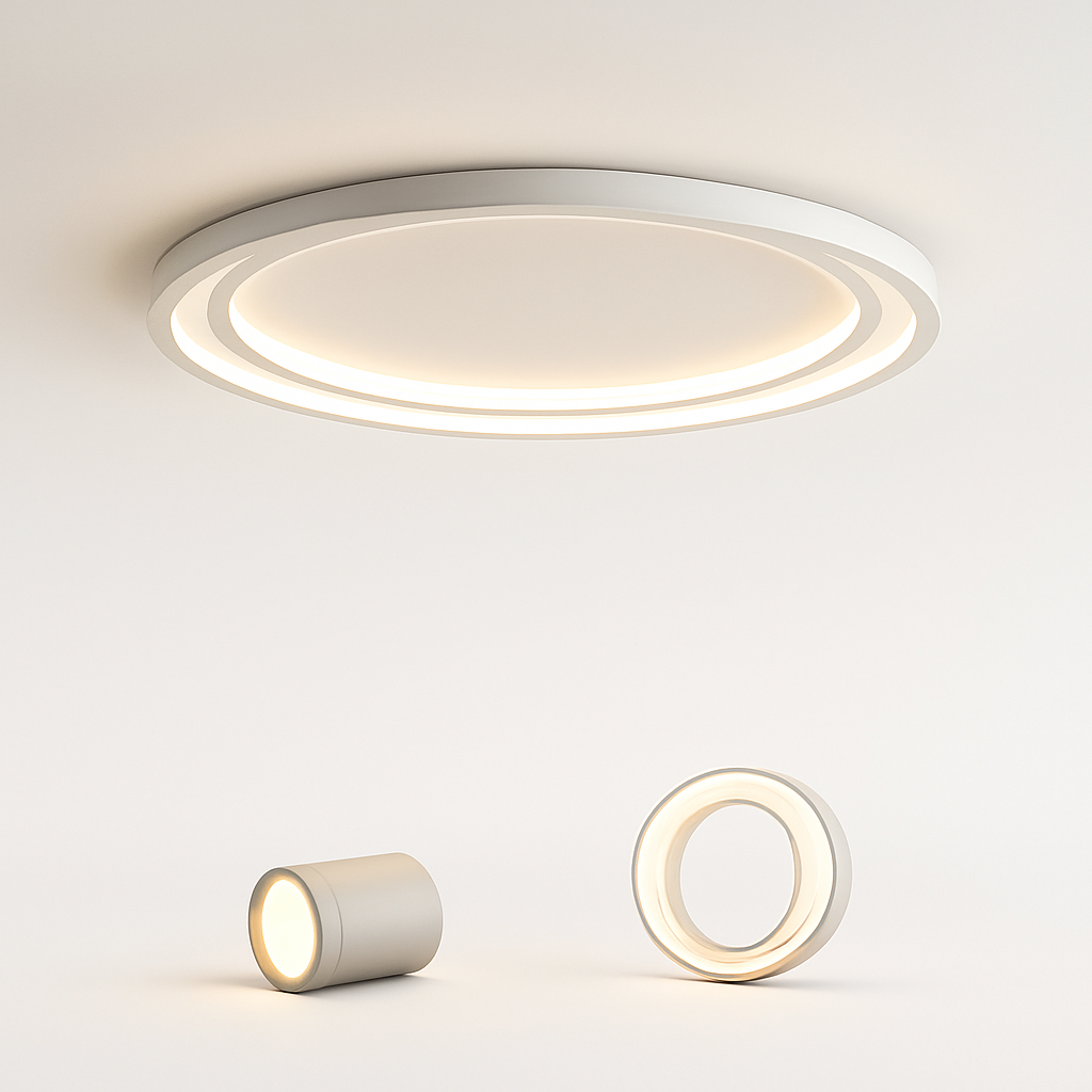 plafonnier led ultra fin design moderne nouvelle collection