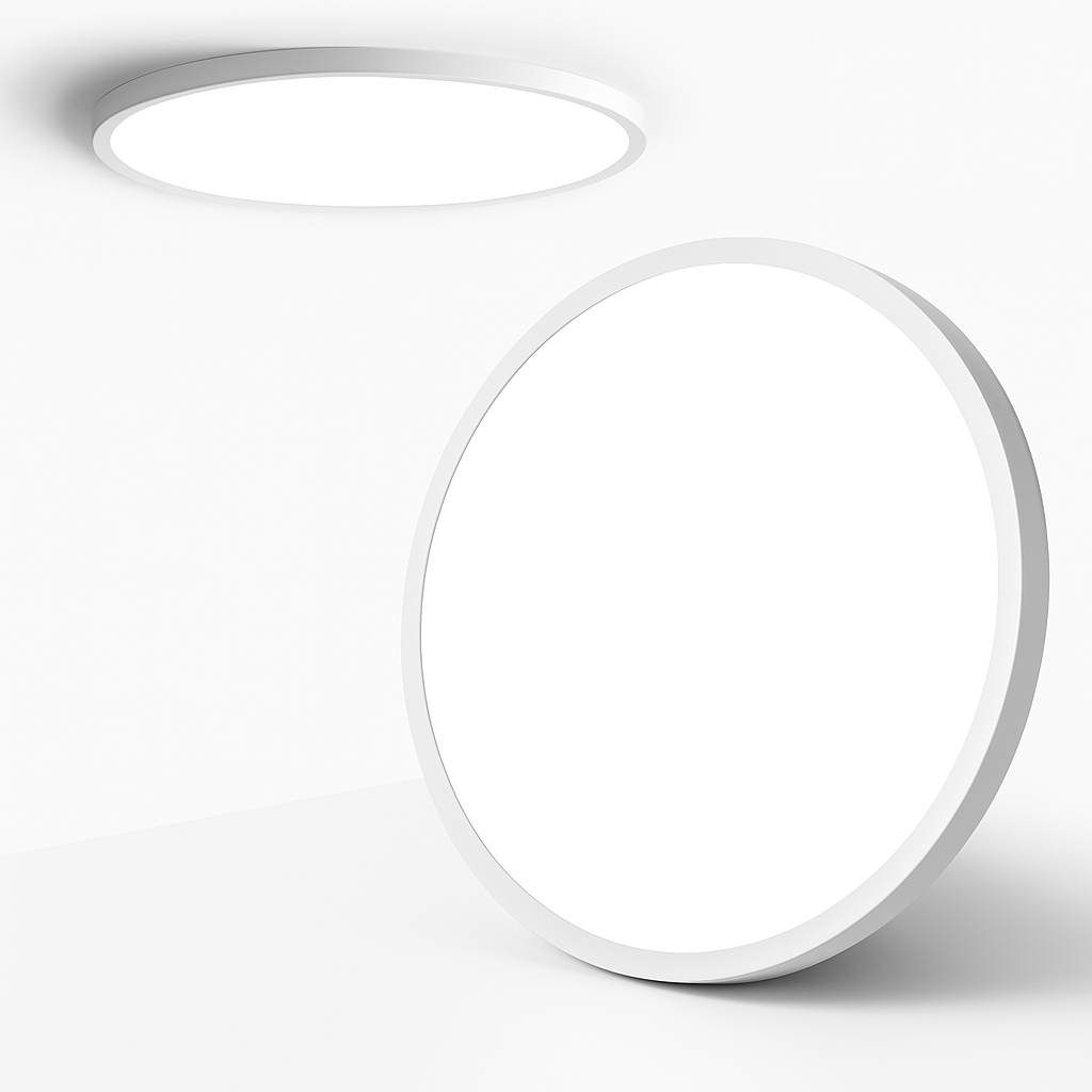 plafonnier led ultra mince rond carré pour lumières - vue 6 sur 27
