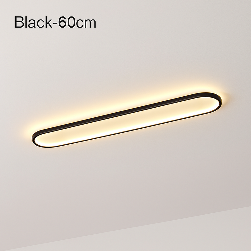plafonnier minimaliste ultra fin pour intérieur et extérieur
