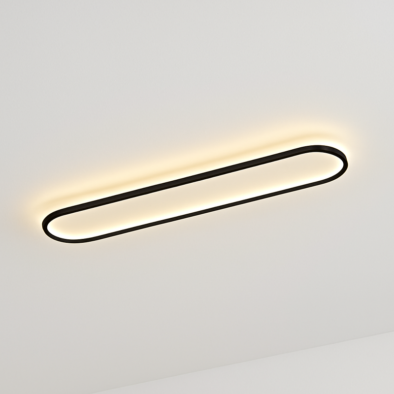 plafonnier minimaliste ultra fin pour intérieur et extérieur