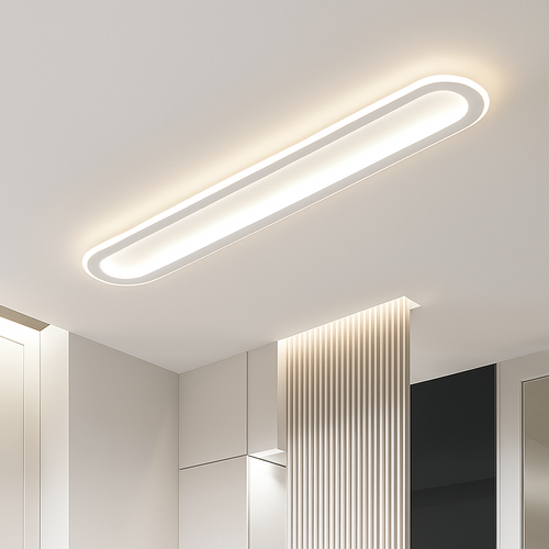plafonnier minimaliste ultra fin pour intérieur et extérieur - vue 6 sur 24