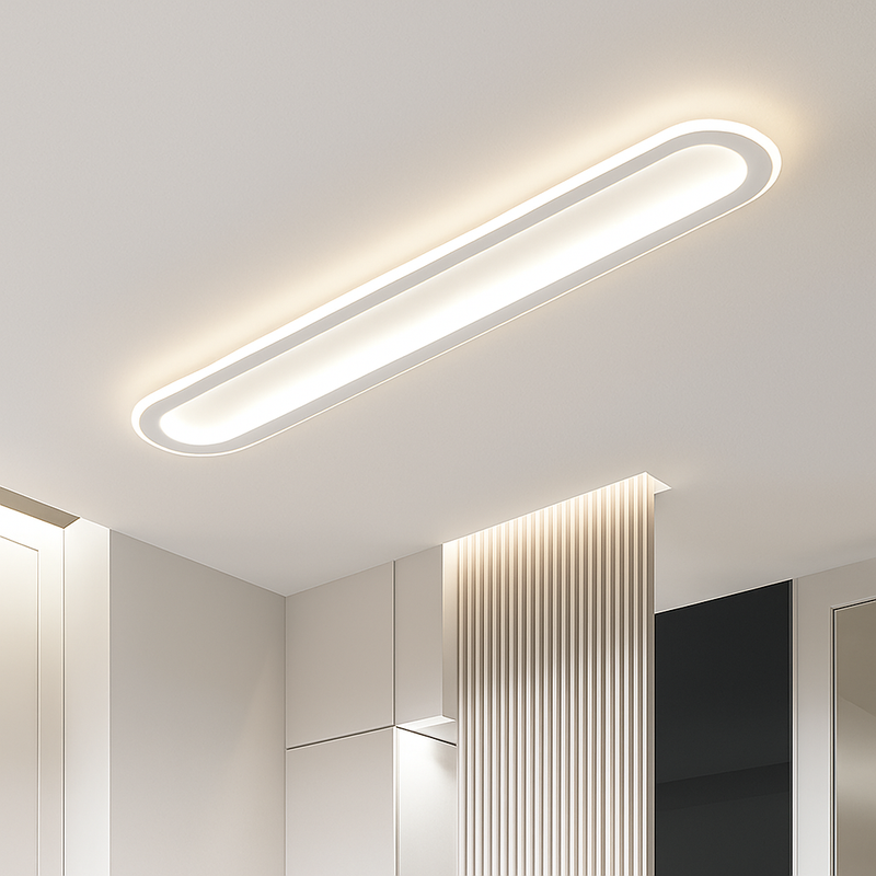 plafonnier minimaliste ultra fin pour intérieur et extérieur