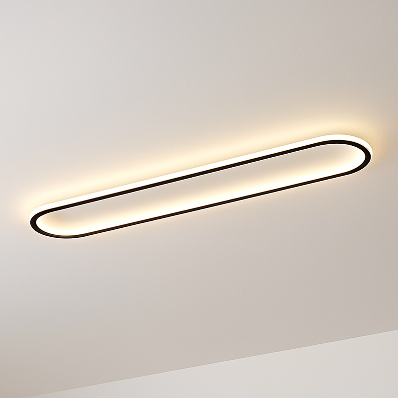 plafonnier minimaliste ultra fin pour intérieur et extérieur