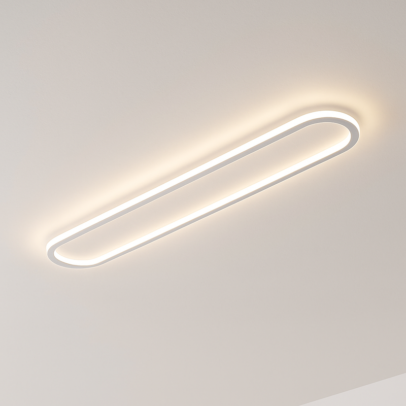 plafonnier minimaliste ultra fin pour intérieur et extérieur