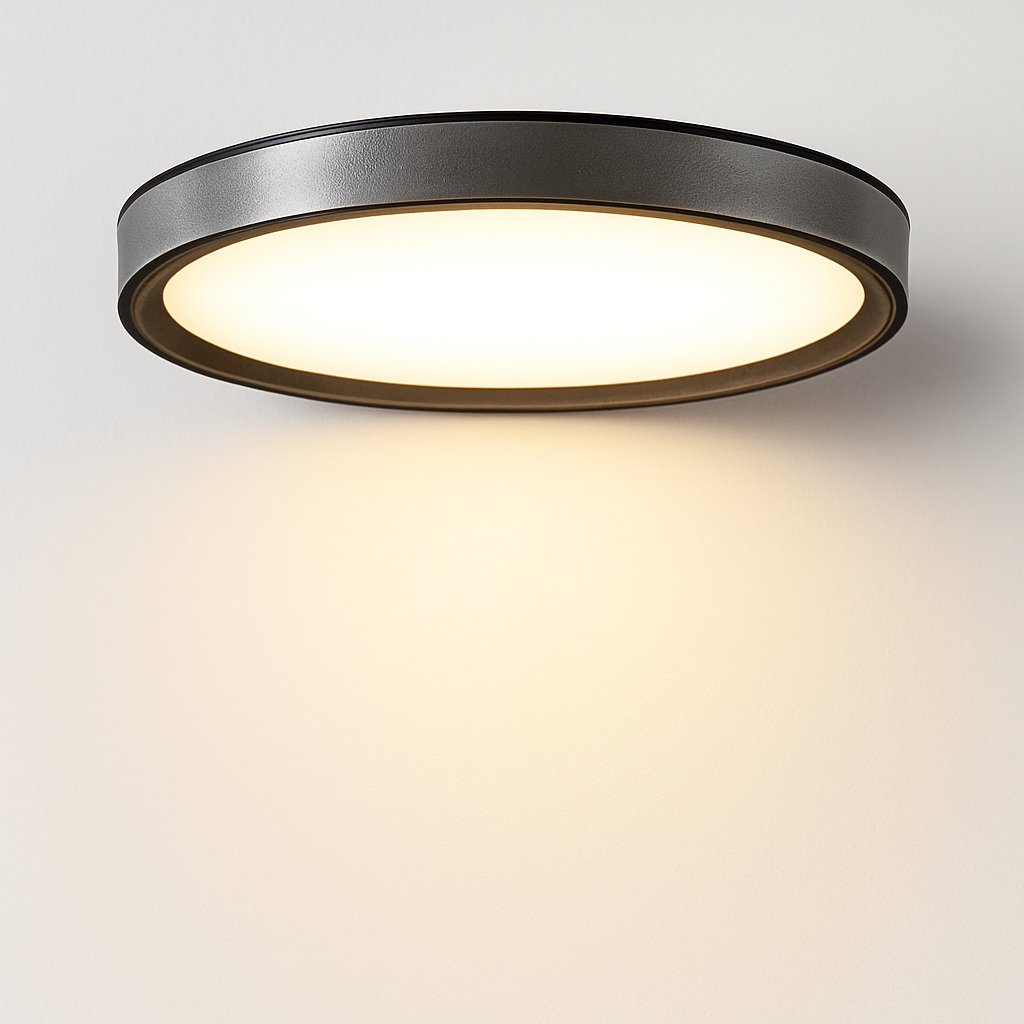 plafonnier moderne créatif rond style nordique éclairage LED décoratif - vue 3 sur 11