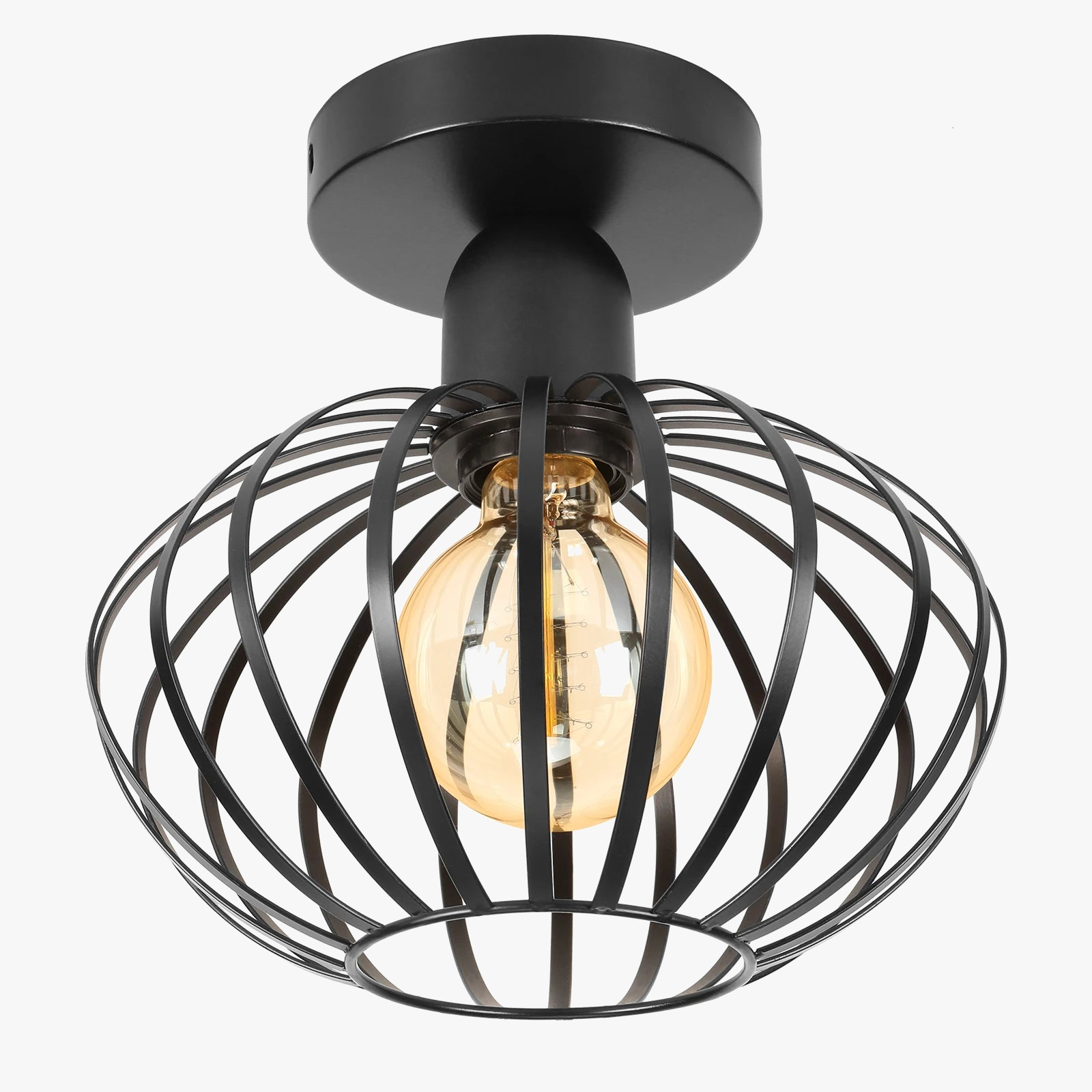 plafonnier moderne en fer nordique led pour décoration intérieure