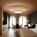 plafonnier moderne en tissu design créatif pour intérieur élégant