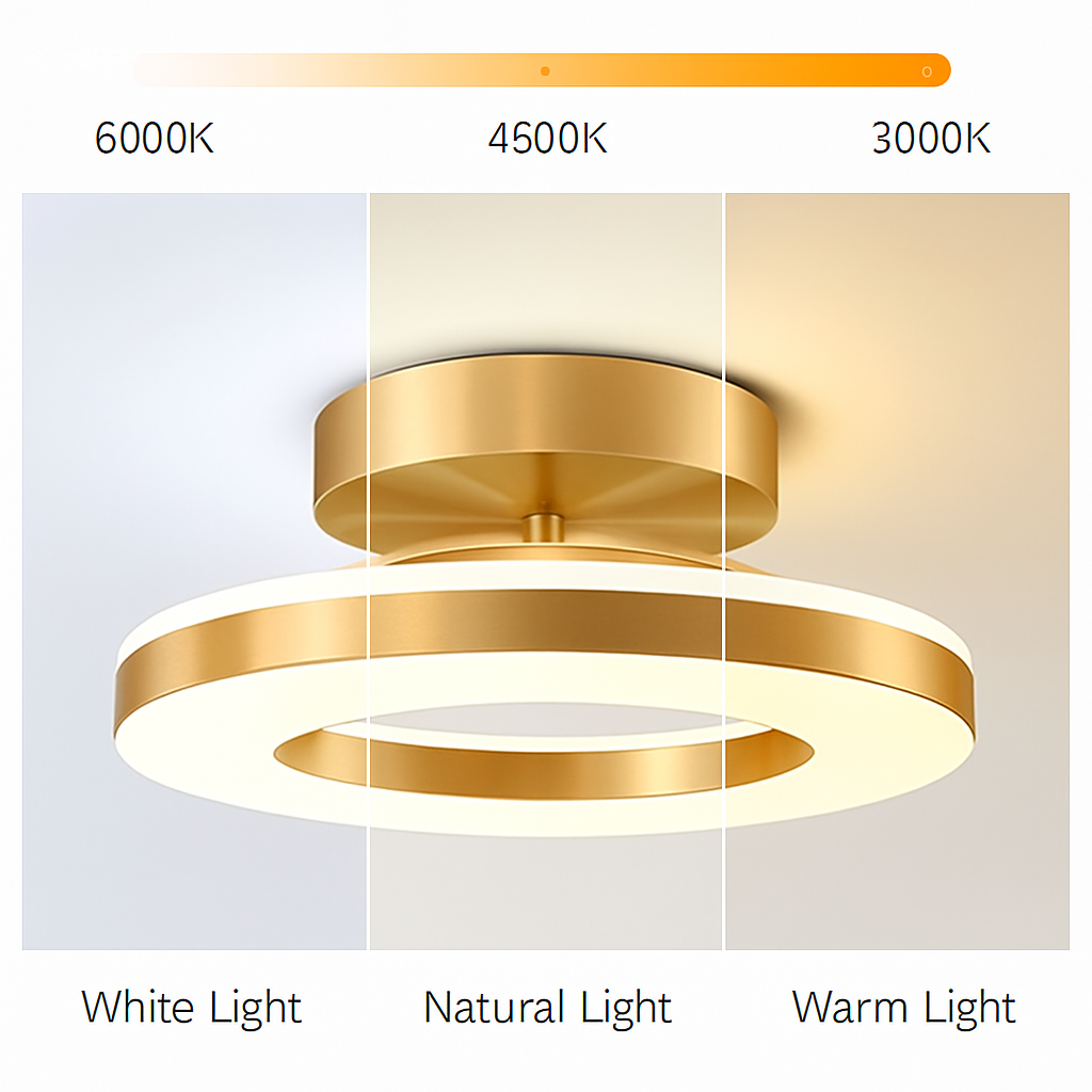 plafonnier moderne à leds pour décoration intérieure - vue 6 sur 10